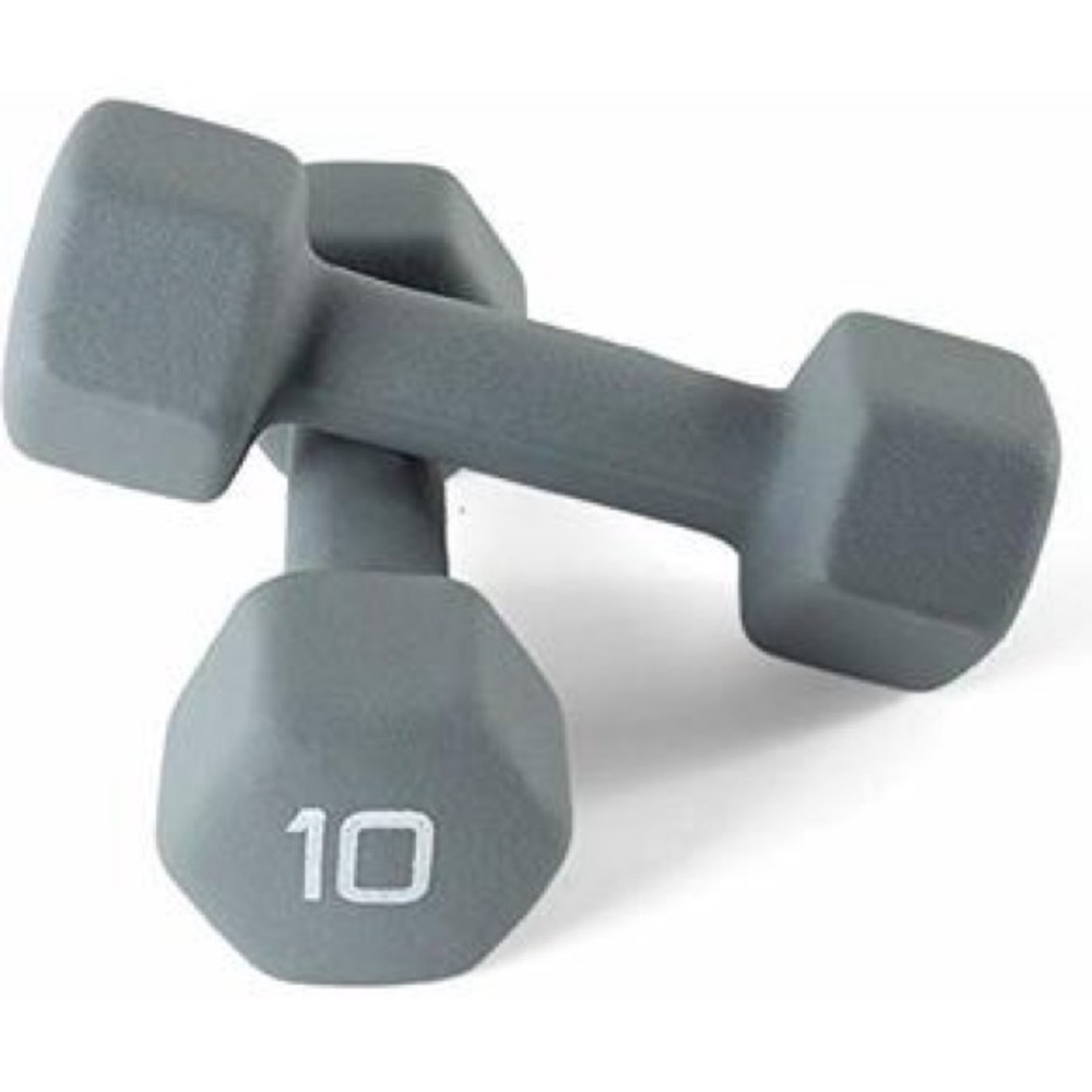 Target Neoprene coated Dumbbell gray